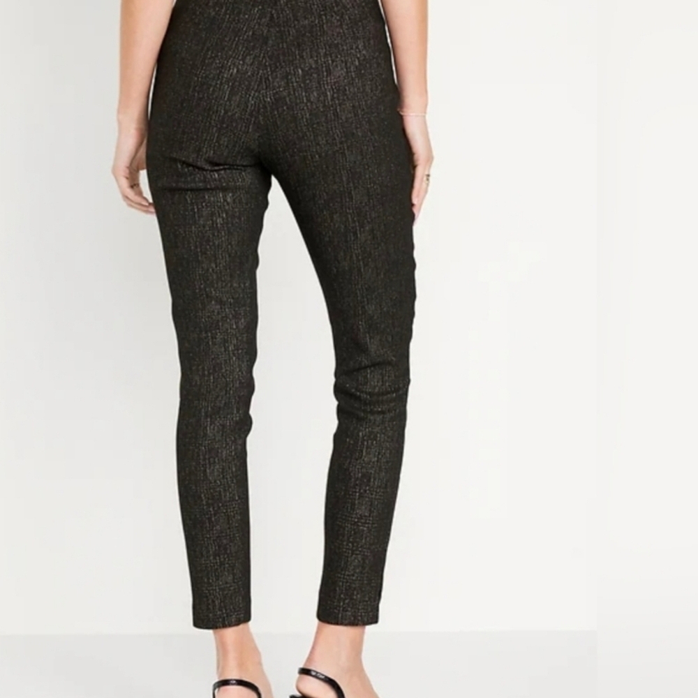 High-Waisted Pull-On Pixie Skinny Ankle Pants